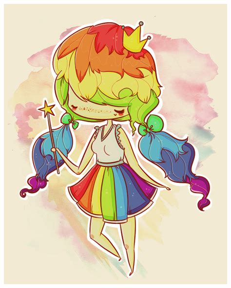 Rainbow Queen By Agusmp On Deviantart