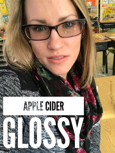 Lipsense Apple Cider Selfies Chelsea Glossy Beauty Fashion Moda
