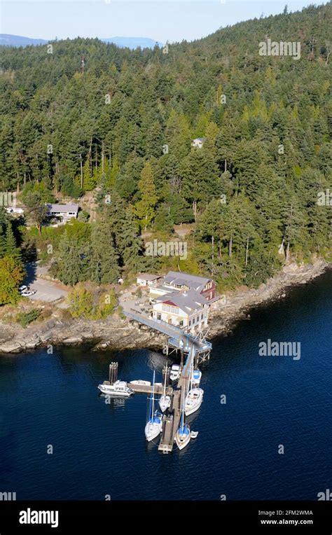 Hope Bay North Pender Island Bc Aerial Photographs Of The Southern