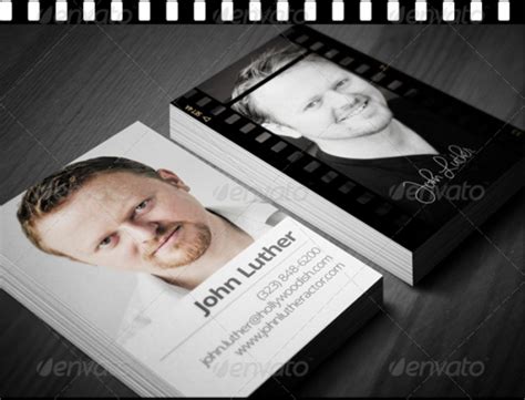 It's a chance to live a dream, and possibly discover fame and fortune. 7+ Actor Business Card Templates - Word, AI, PSD ...