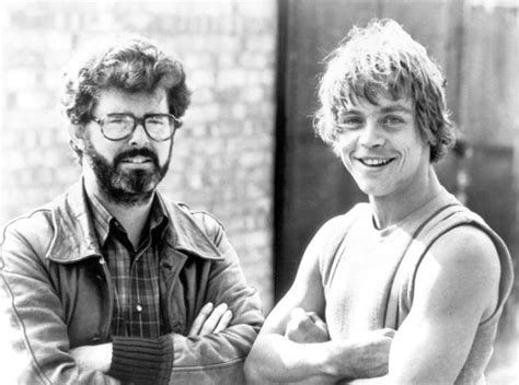 George Lucas And Mark Hamill Star Wars Behind The Scenes Pictures