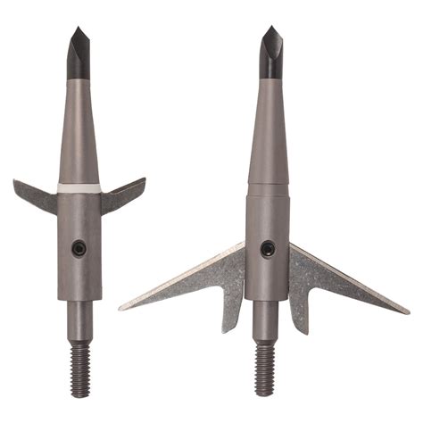 Pack Of 3 Crossbow Broadheads By Swhacker 2 Blade 125 Grain 225
