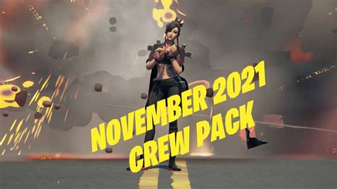 Fortnite November 2021 Crew Pack Sierra Youtube