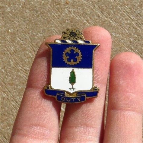 Ww2 Us Army Military 21st Infantry Regiment Di Dui Pin Insignia Crest