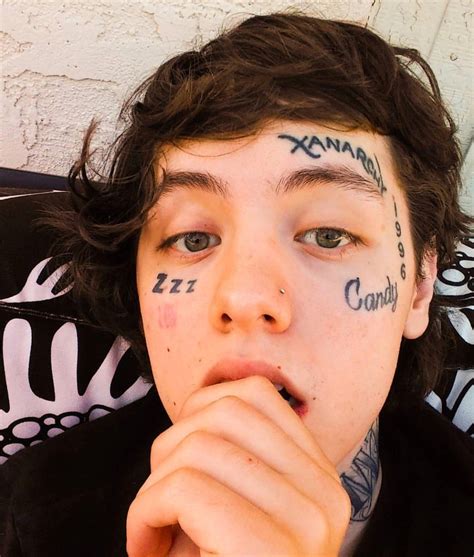 Lil Xan Face Tattoos Xanarchy