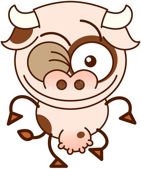 Beef cheek temperature guide (imgur.com). Funny Winking Cow, Illustration Stock Vector ...