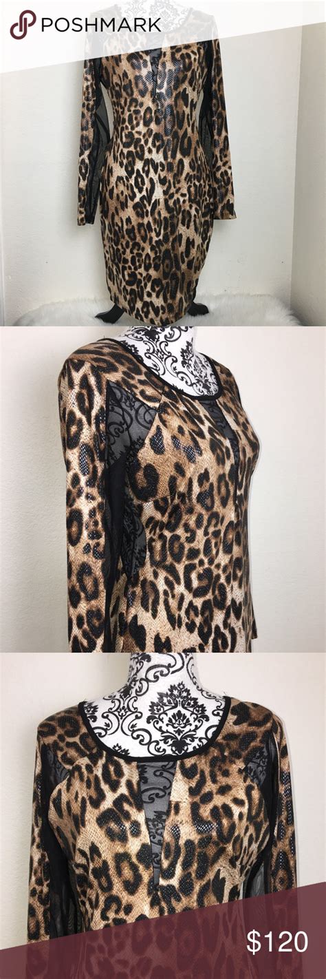 Pornstar arwen only dress in nylon. VINTAGE Glittery Snake/ Leopard Body Con Dress | Unique ...