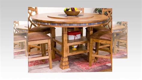 If you constantly have to stretch across the table to grab a lazy susans for tables are a convenient way for everyone at the dinner table to get what they need. kitchen table with lazy susan built in bookshelves - YouTube