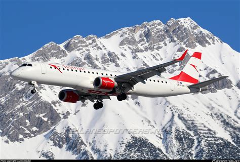 Oe Lwm Austrian Airlines Embraer Erj 195lr Erj 190 200 Lr Photo By