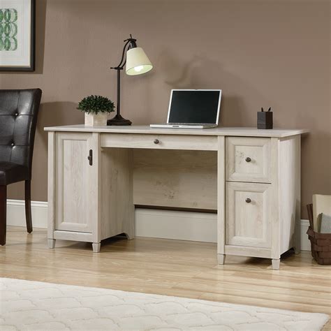 Sauder computer desk, brushed maple fini… sauder orchard hills computer desk, caro… this also depends on how large your monitor, keyboard and mouse are as well. Sauder Edge Water Computer Desk - Home - Furniture - Home ...