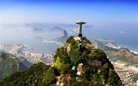 Cristo Redentor Statue Of Christ The Redeemer Rio De Janeiro Brazil Tourist Destinations