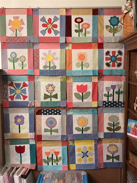 flower quilt block patterns