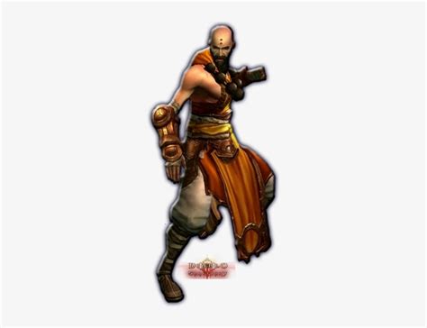 Diablo 3 Male Monk Diablo 3 Monk Png 300x560 Png Download Pngkit
