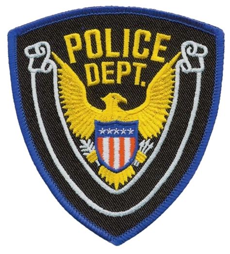 Police Department Eagle Shoulder Patch Midwest Public Safety