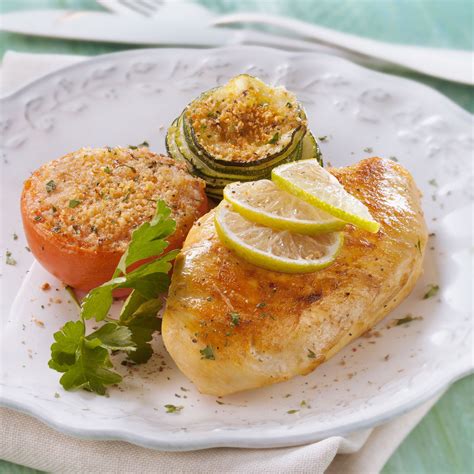 Escalope de poulet marinée au citron Recette