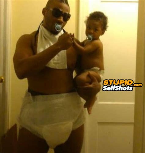Daddy And Baby Diaper Self Shot Fail Stupid Self Shots