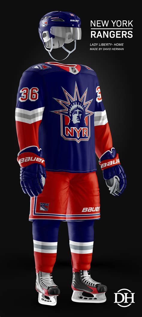 Earn 3% on eligible orders of new york rangers gear at fanatics. Lady Liberty Adidas Jersey Concept : rangers