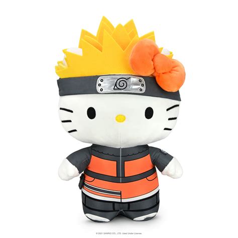 This Sanrio New Releases Naruto X Hello Kitty And Friends Keychains Is