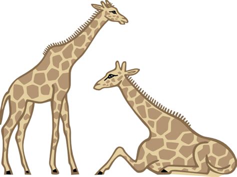 Giraffes Clip Art At Vector Clip Art Online Royalty Free
