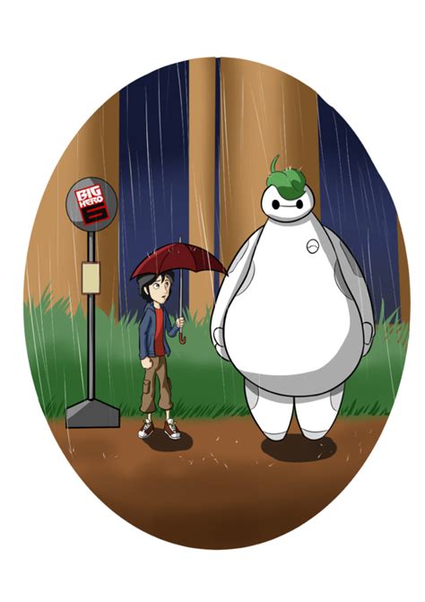 Big Hero 6 Totoro By Sirrolandproduction On Newgrounds
