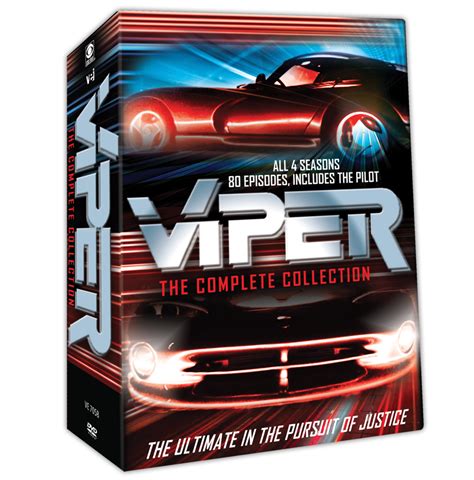 Viper The Complete Collection All 4 Seasons 80 Episodes Includes