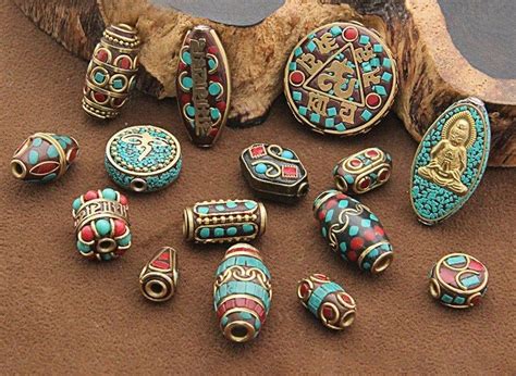 Nepalese Pendant Nepal Beads Tibetan Jewellery Retro Bracelet