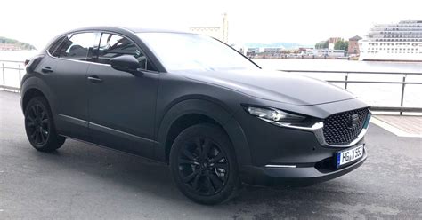 Mazdas First Electric Car Spotted Testing Looks Like A Cx 5 Electrek