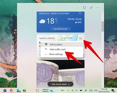 How To Use Windows 10 News And Interests Taskbar Widget Mashtips