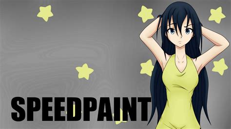 Speedpaint Personaje Anime I Youtube