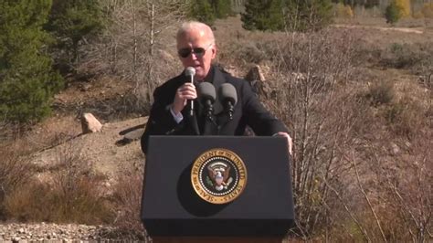 Biden Designates New National Monument To Kick Off 4 Day Swing Through