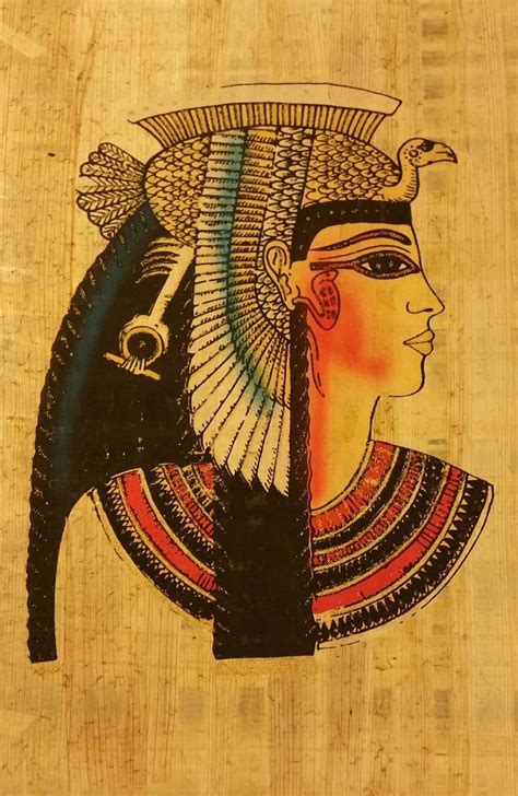 authentic egyptian queen hatshepsut drawing