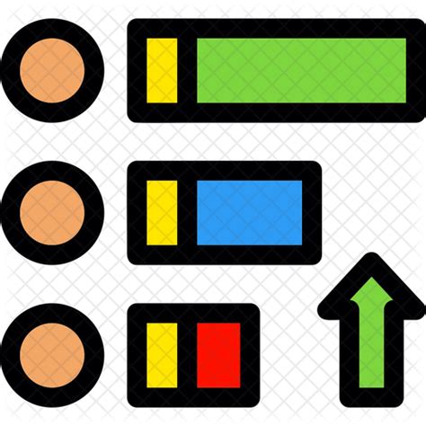 Scrum Priorities Icon Download In Colored Outline Style