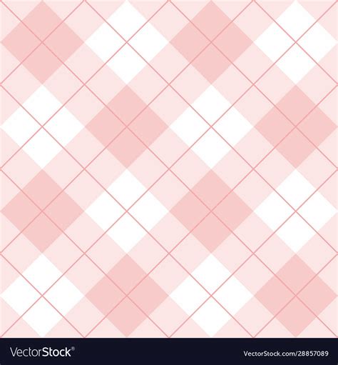 Seamless Pink And White Background Pattern Vector Image