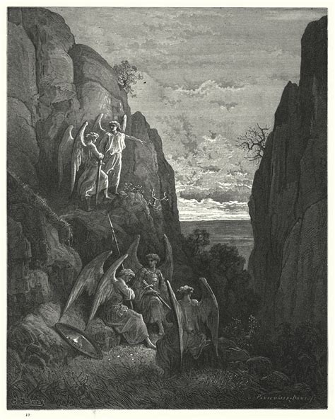 Illustration By Gustave Dore For Miltons Paradise Lost 651045