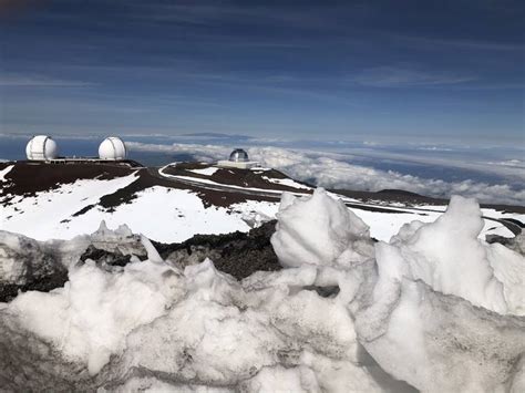 Wintry Weather Forecast For Big Island Summits West Hawaii Today