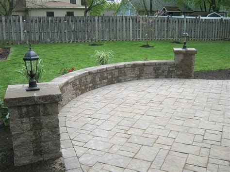 Walkout basement creates additional living space while preserving your backyard and garden areas. Landscaping Patio Backyard Walkout Land Designs Llc Brick ...