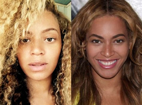 Beyonc From Stars Without Makeup E News