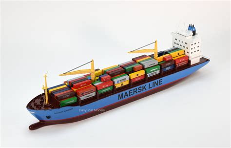 Maersk Alabama Container Ship N Scale Waterline Etsy