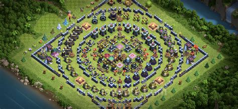 Best Funny Troll Base Th14 With Link Town Hall Level 14 Art Base Copy