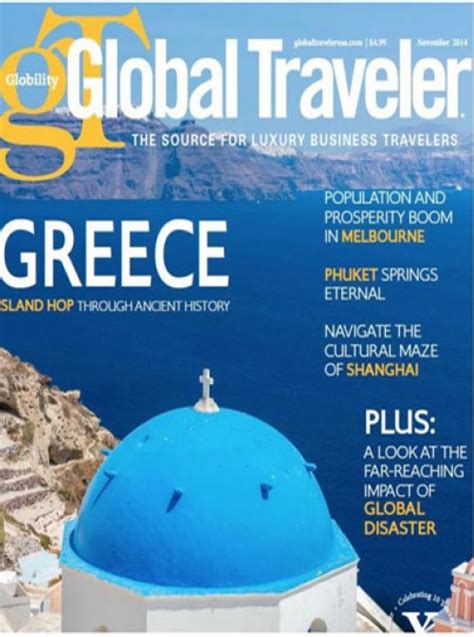 Global Traveler Magazine Subscription Global Traveler Discount