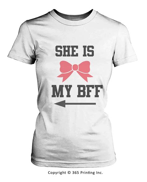 Best Friend Matching Shirts Shes My Bff T Shirts For