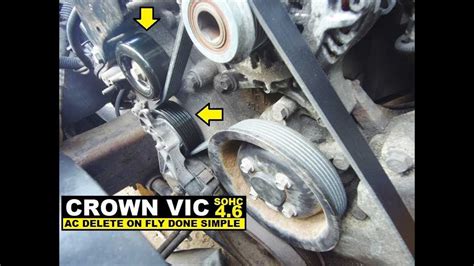 How To Replace The Serpentine Belt On A 2002 Ford F150 46 Step By