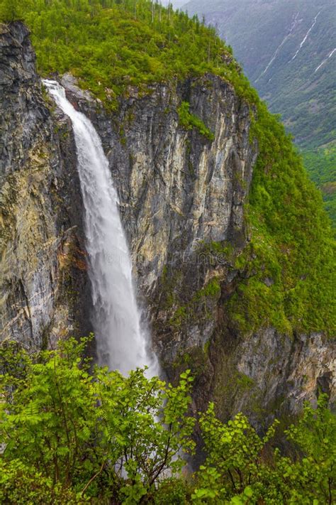 Amazing Highest Waterfall Vettisfossen Utladalen Norway Most Beautiful