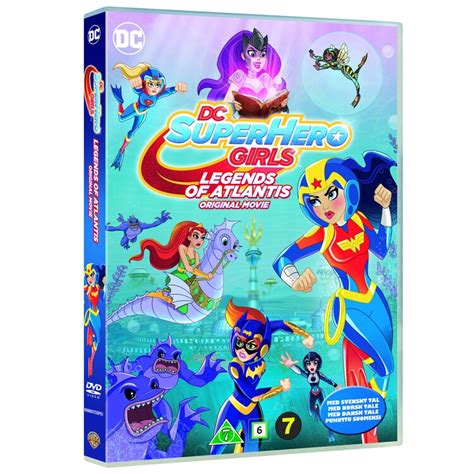 Dc Super Hero Girls Legends Of Atlantis Dvd Gigantti Verkkokauppa