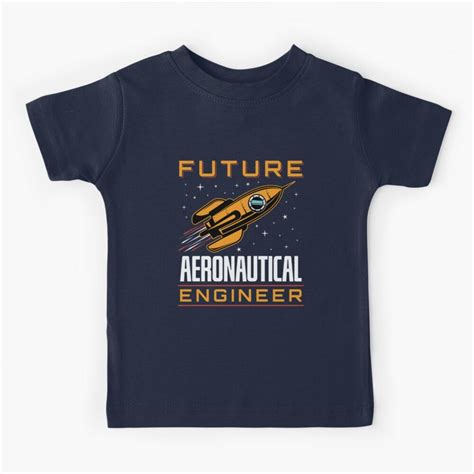 Future Aeronautical Engineer T Shirt For Kids Great Science Fair Shirt