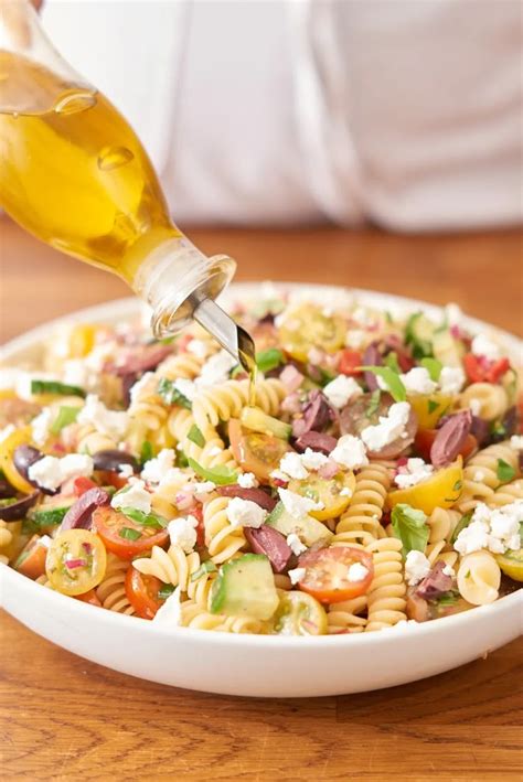 How To Make The Best Pasta Salad Without Mayo Recipe Pasta Salad