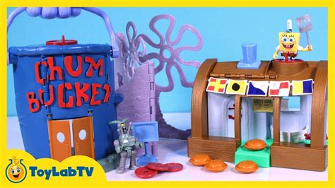 Stream cartoons spongebob squarepants episode 176 episode title: SpongeBob Krusty Krab Chum Bucket Launcher Playset with ...