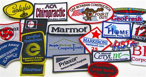 Company Patches Add Your Logo Custom Business Patches