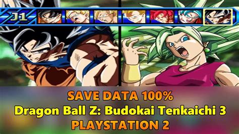 Budokai tenkaichi 2 on your memory card to unlock characters in versus mode that you unlocked in dragon ball z: SAVE DATA 100% de Dragon Ball Z: Budokai Tenkaichi 3 PS2 ...