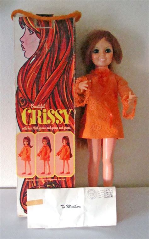 1969 Vintage Ideal Beautiful Crissy Doll W Box Factory Papers Mid